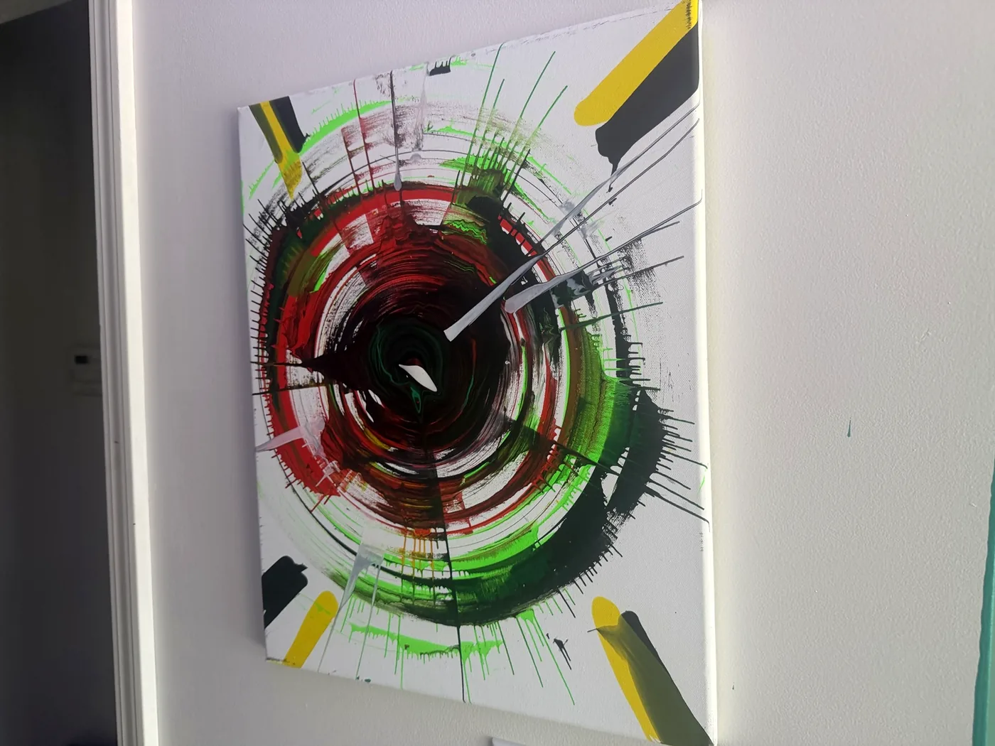 Spin art canvas
