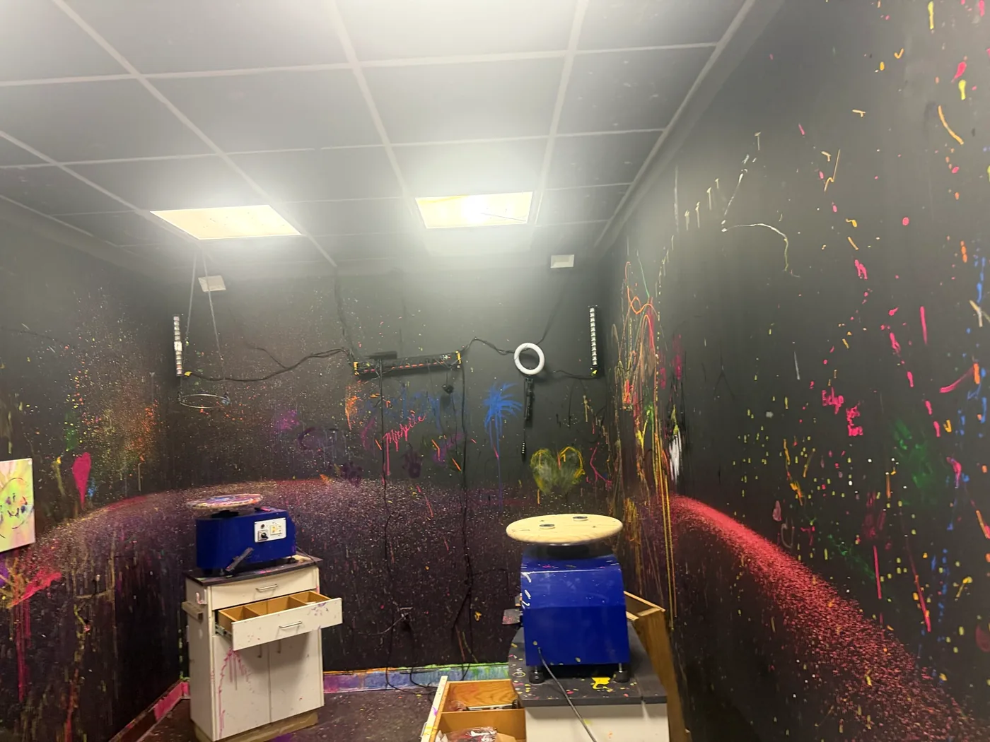Cyclone Studios splatter room