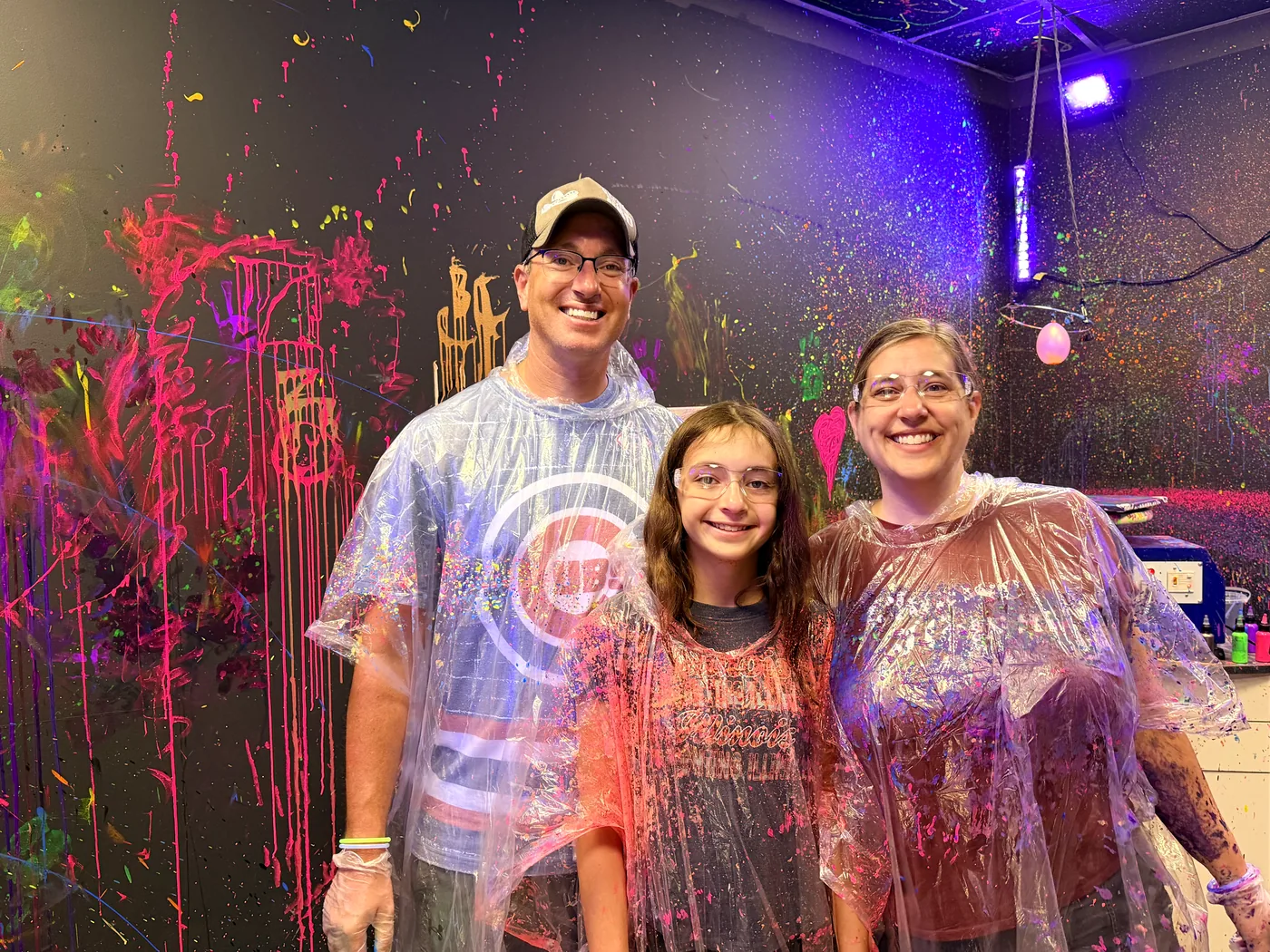 Family enjoying a Cyclone Studios experience