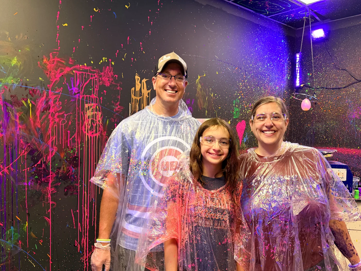 Family celebration at Cyclone Studios